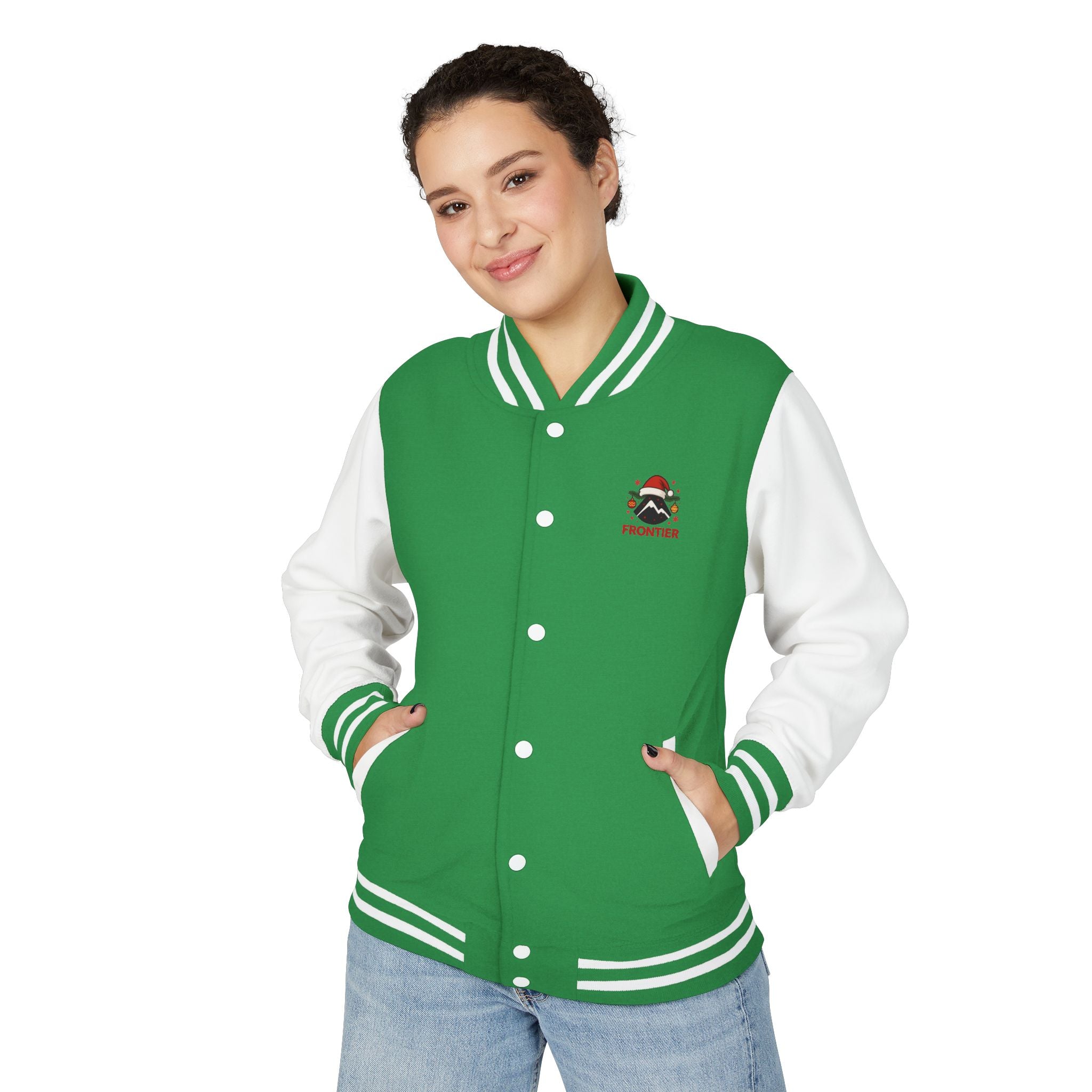 Letterman Jacket — 'Merry Christmas Motherf***er' Holiday Varsity Jacket