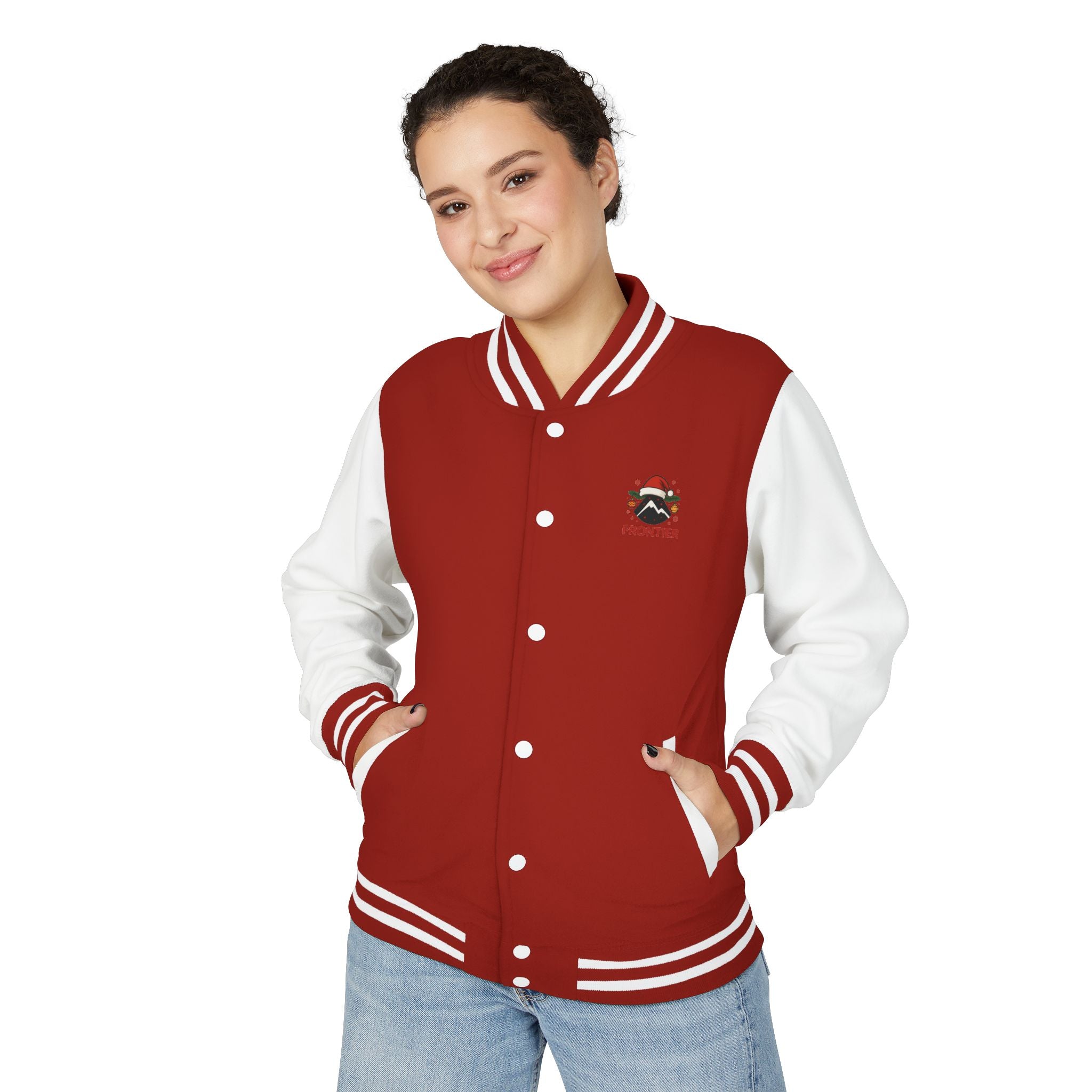 Letterman Jacket — 'Merry Christmas Motherf***er' Holiday Varsity Jacket