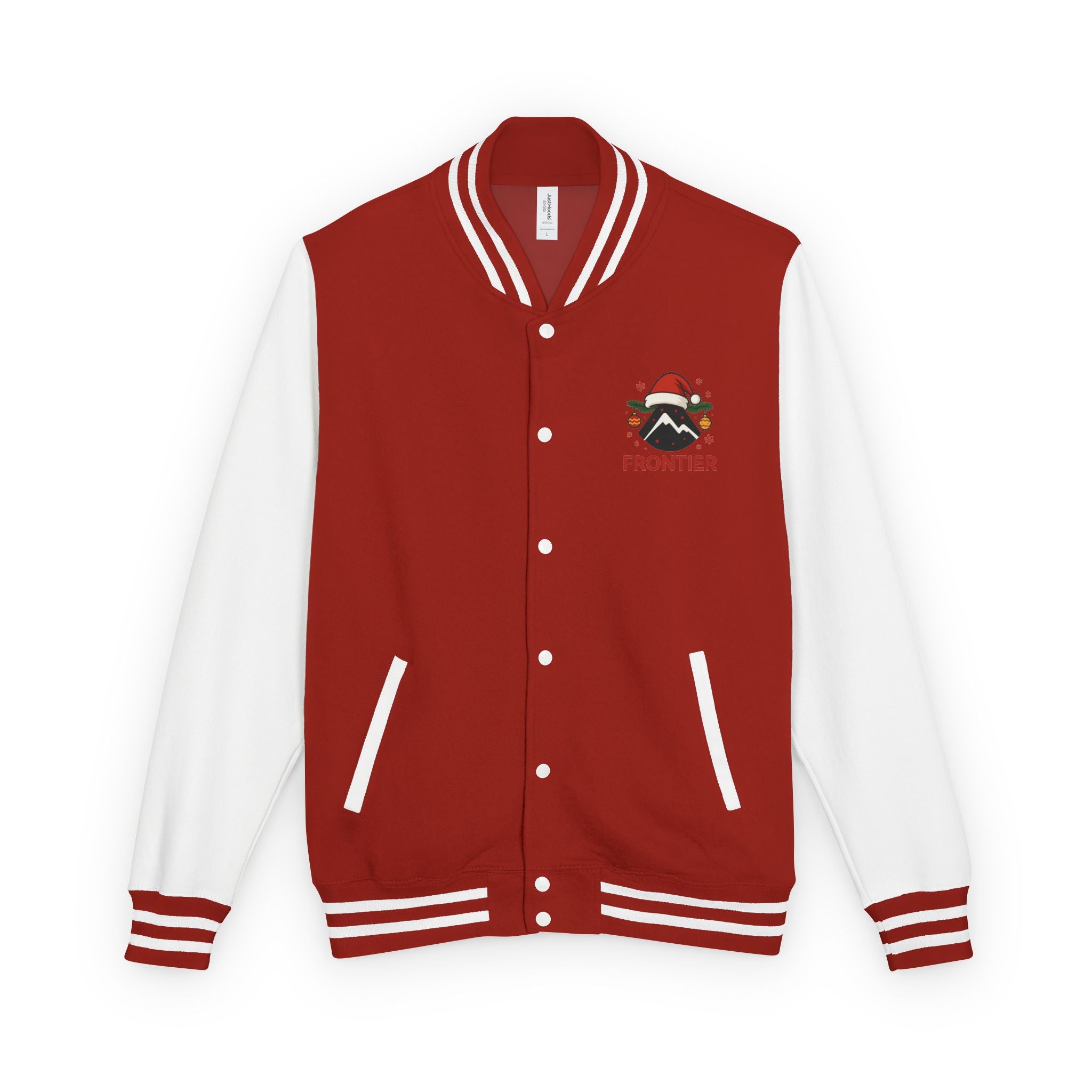 Letterman Jacket — "Ho Ho Holy Sh!t" Funny Christmas Varsity Jacket