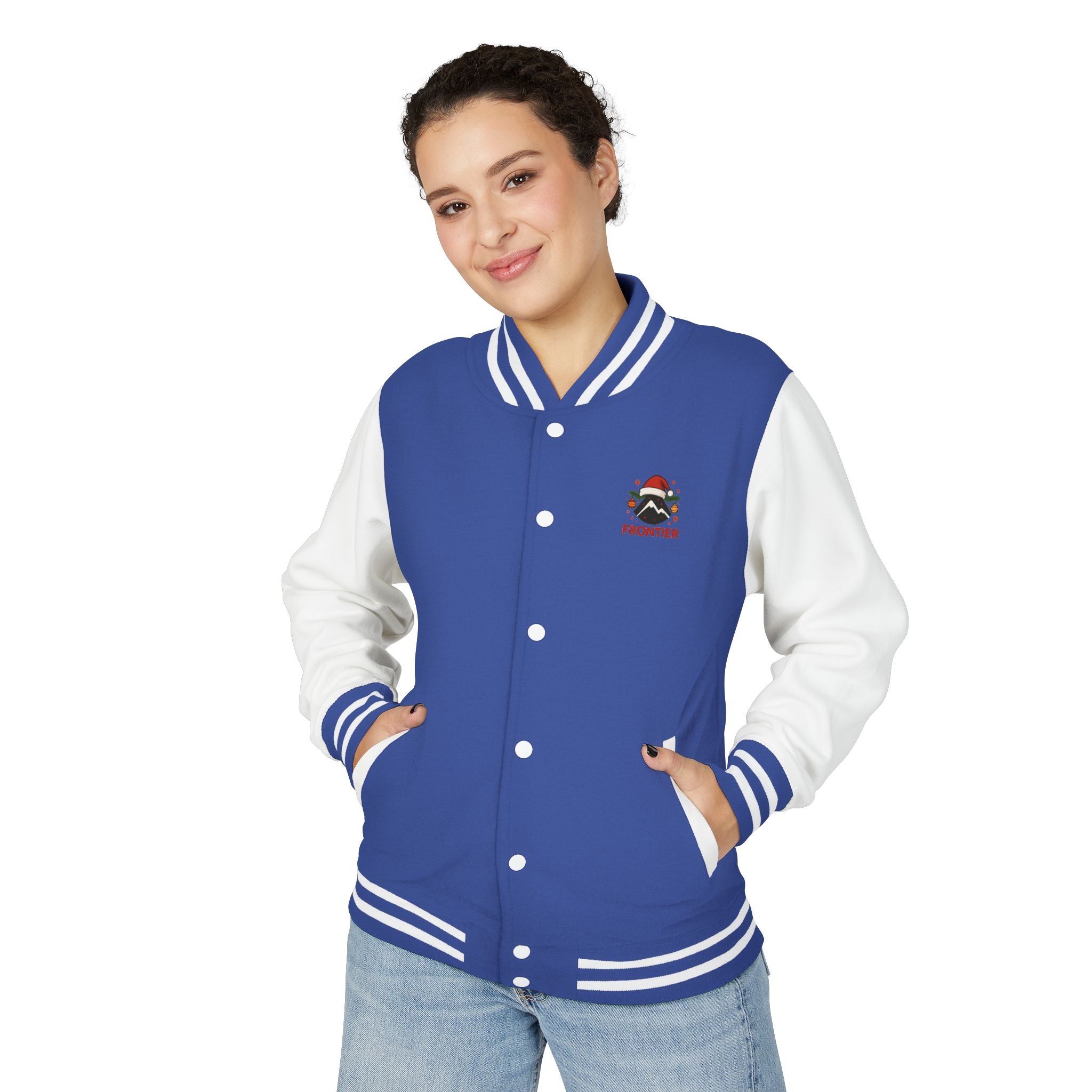 Letterman Jacket — 'Merry Christmas Motherf***er' Holiday Varsity Jacket