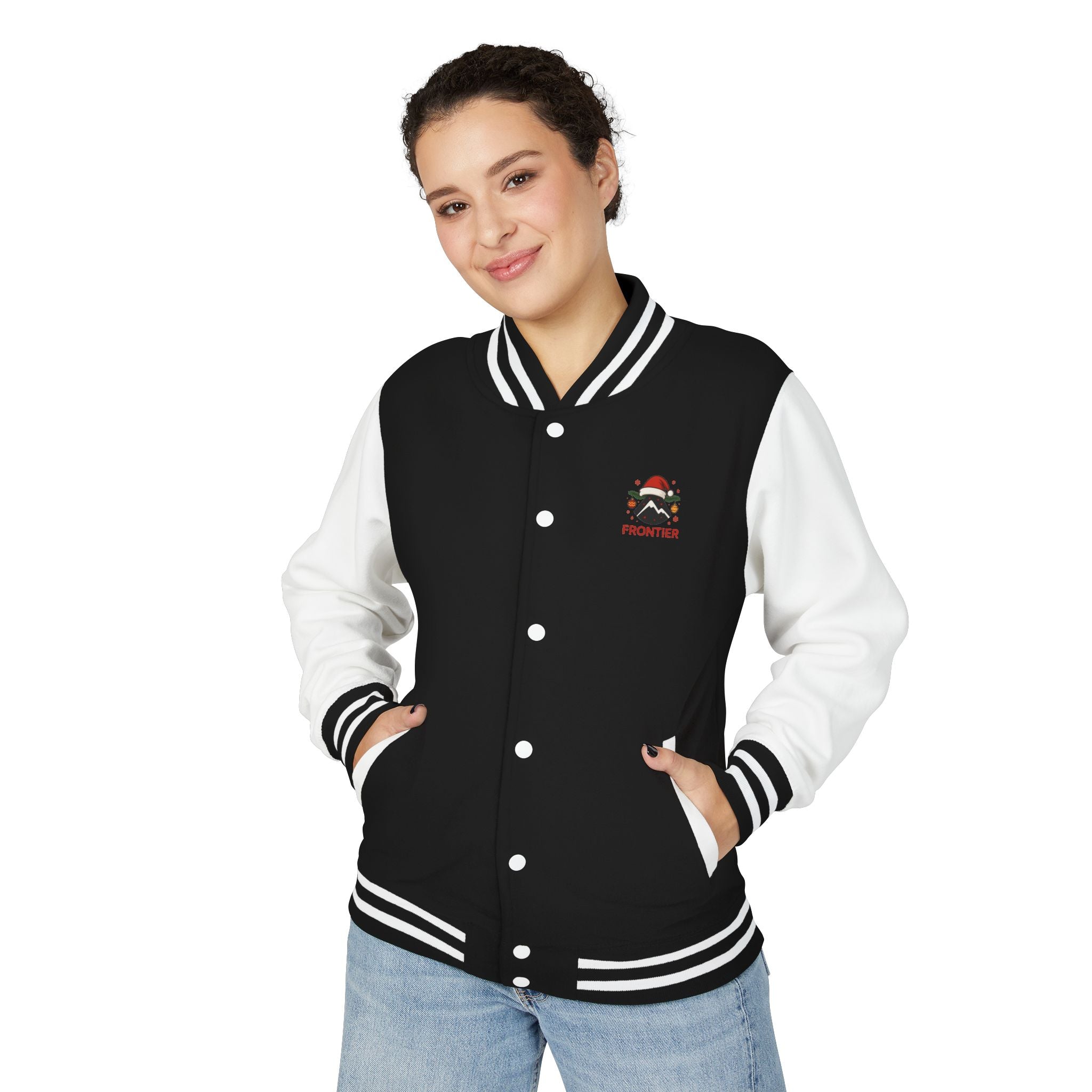 Letterman Jacket — 'Merry Christmas Motherf***er' Holiday Varsity Jacket