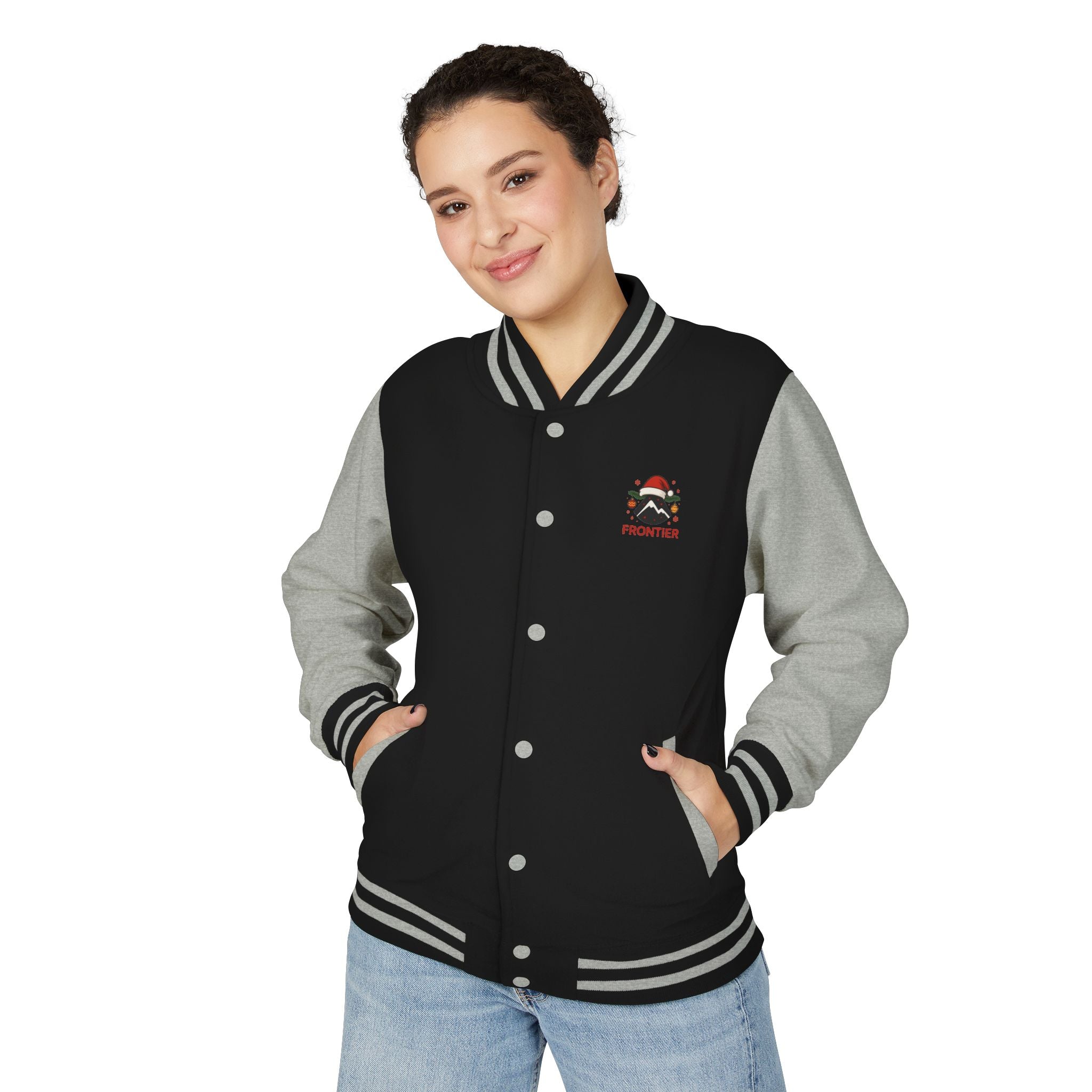 Letterman Jacket — 'Merry Christmas Motherf***er' Holiday Varsity Jacket